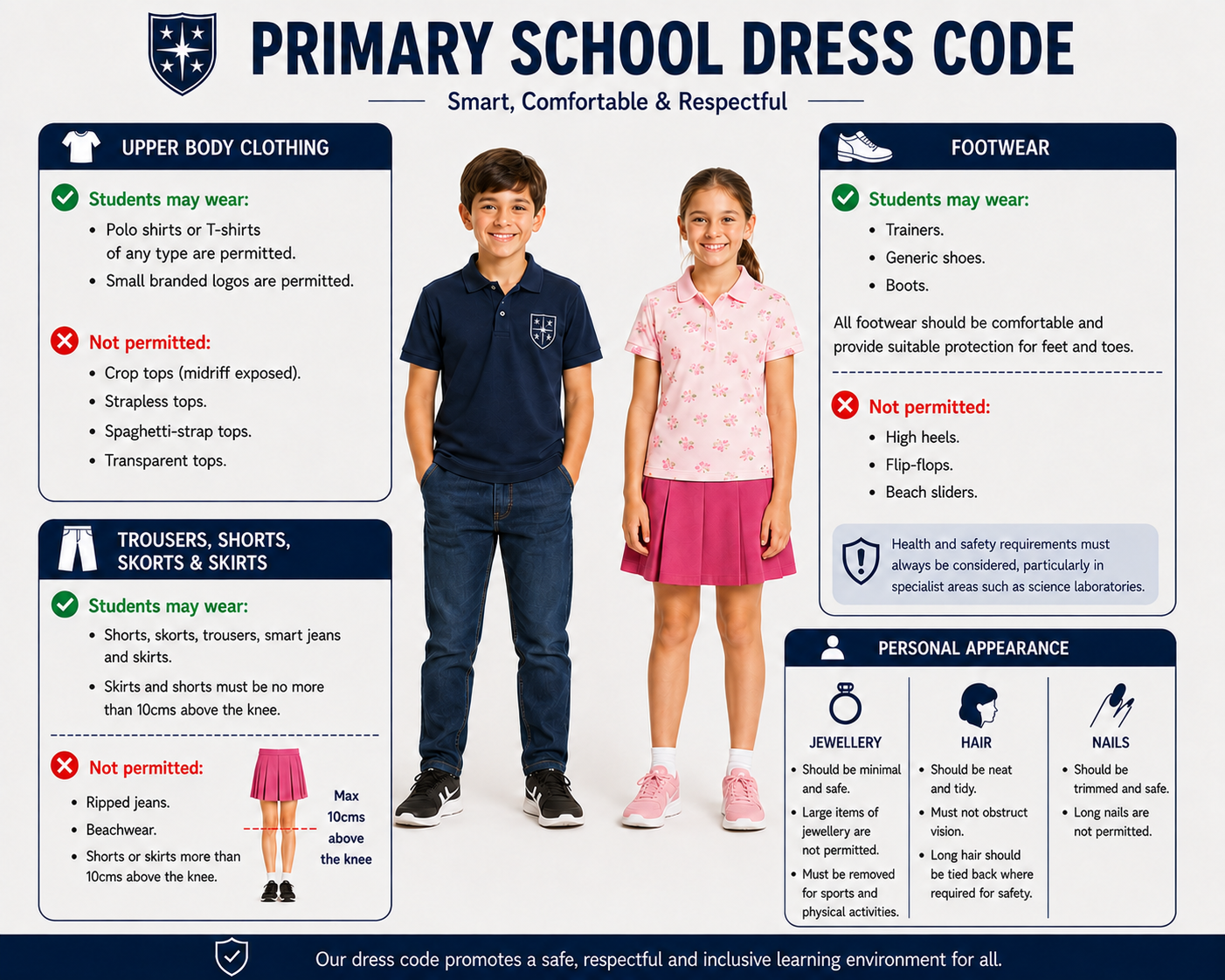 Primary Dress Code