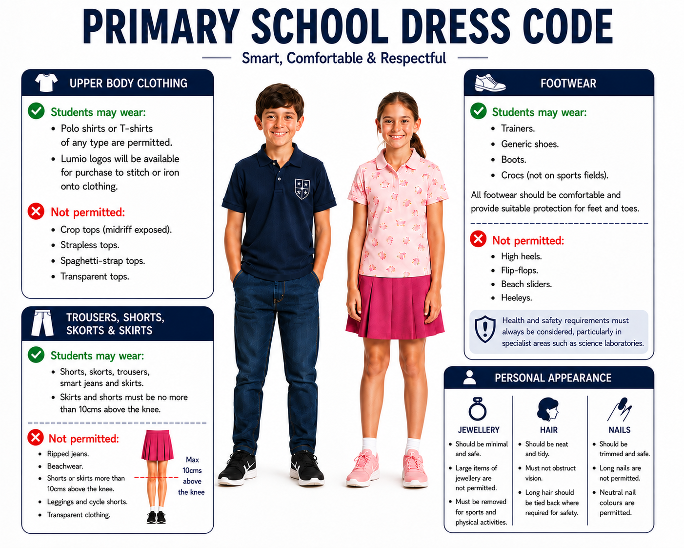 Primary Dress Code